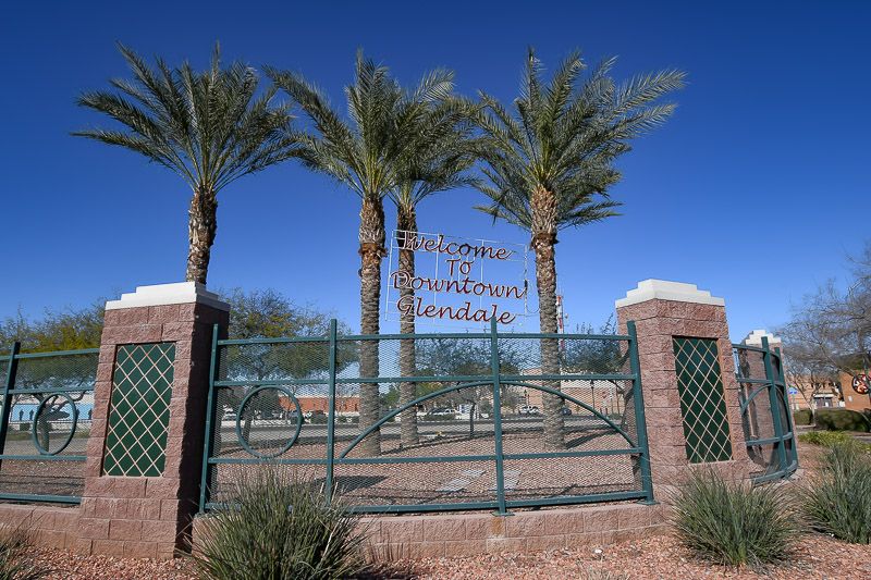 Welcome To Glendale Sign