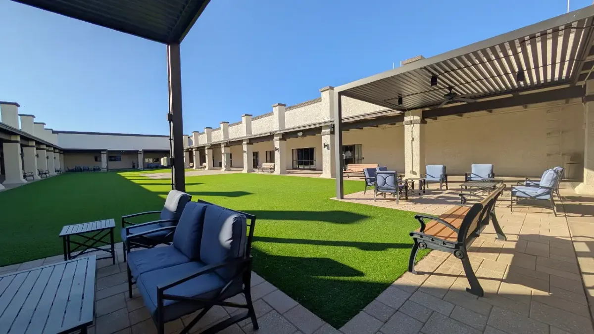 Leisure World Mesa pavilion.